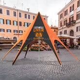 Lofaris Multifunctional Commercial Custom Single Pole Star Tent